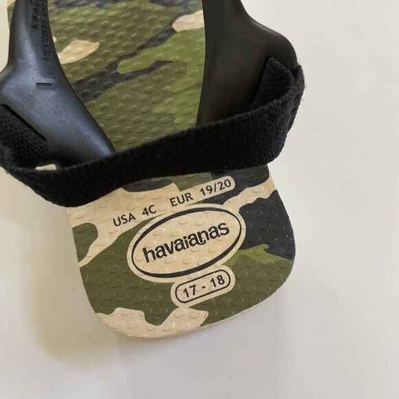 Havaianas‎ Sandals 4C Camo Toddler Kid's Baby Flip Flop NWT Unused - Picture 7 of 8